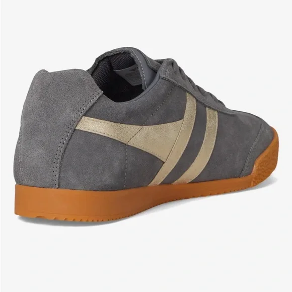 Gola Harrier Mirror (Gold/Silverish) Women’s Sneaker Size 9 - Picture 5 of 13